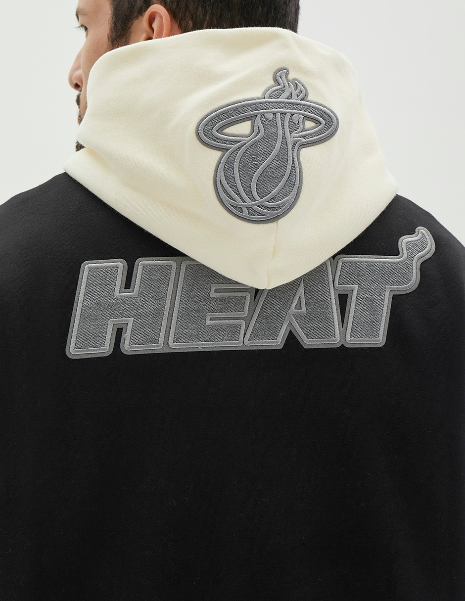 Sudadera con capucha y bolsa Miami Heats para hombre 2