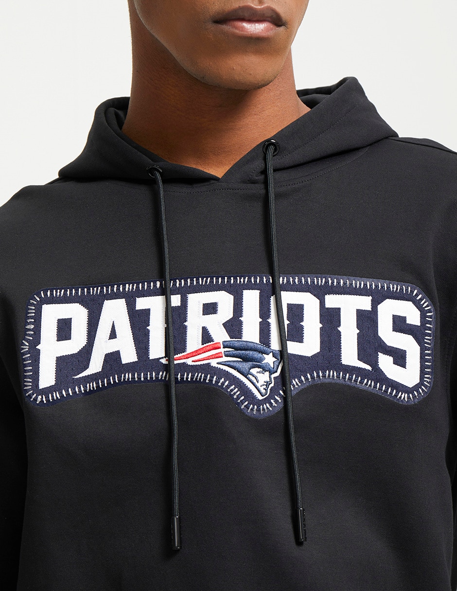 Sudadera Pro Standard con capucha y bolsa New England Patriots para hombre - Main Image