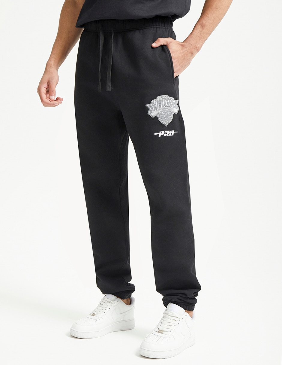Pantalón relaxed estampado liso para hombre
