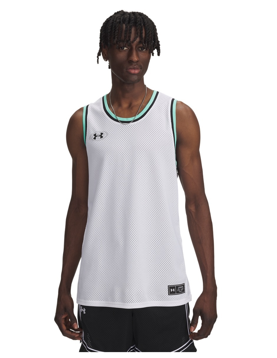 Playera deportiva para básquetbol Under Armour para hombre - Main Image