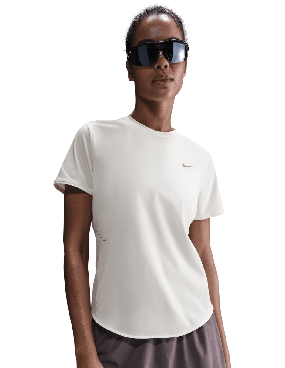 Playera deportiva para correr W NK SWIFT DF SS TOP HM9698 de mujer 3