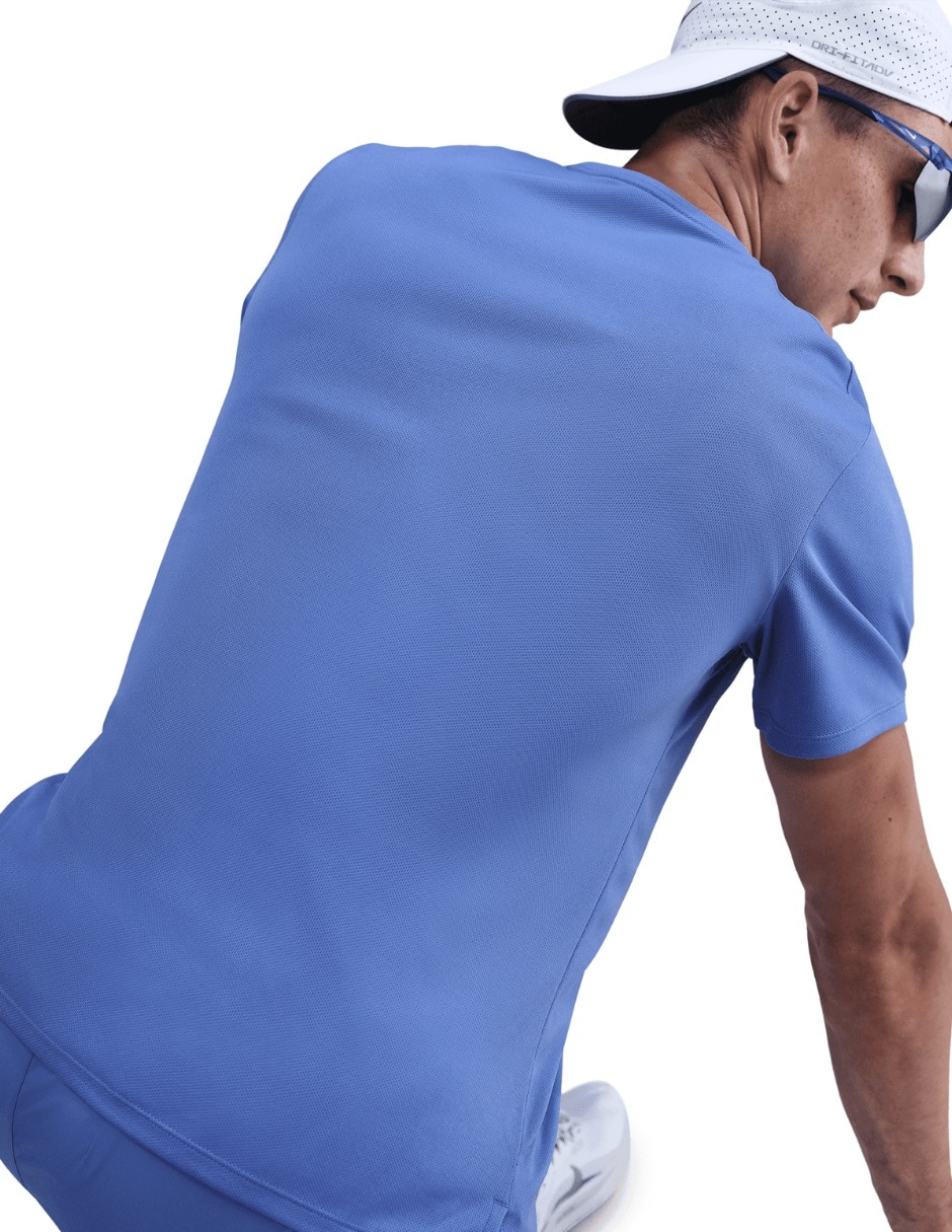 Playera deportiva para correr M NK DF UV RN ENRGY MILER SS HV2135 de hombre 4
