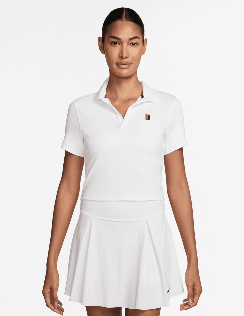 Playera tipo polo para mujer