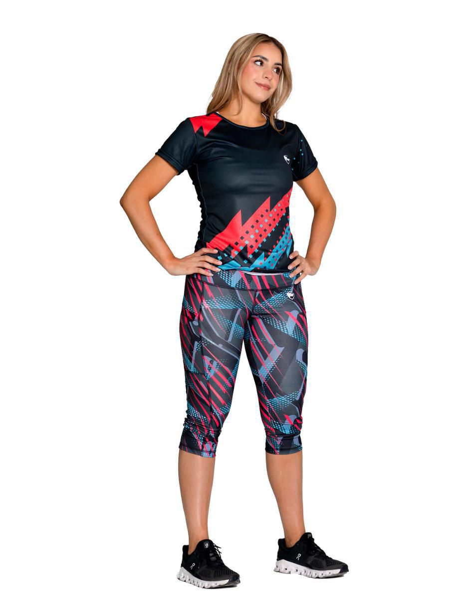 Playera deportiva para entrenamiento de mujer 3