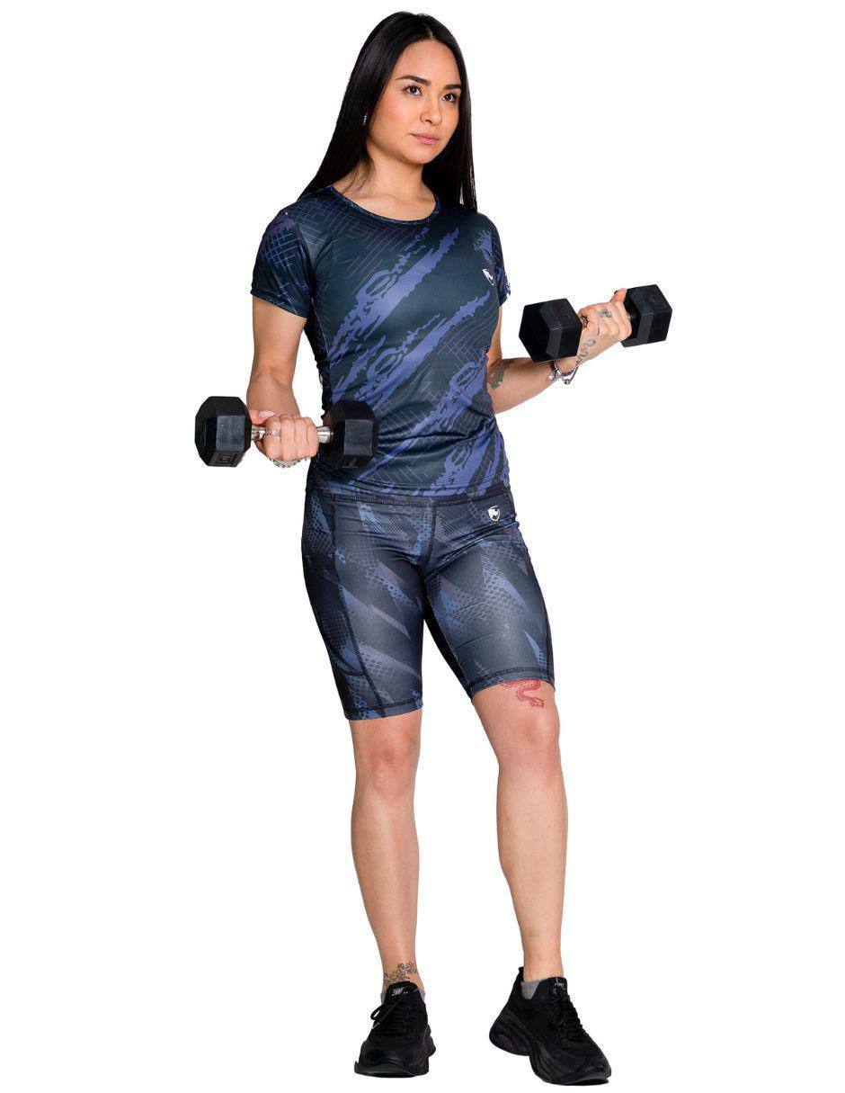 Playera deportiva para entrenamiento de mujer 3