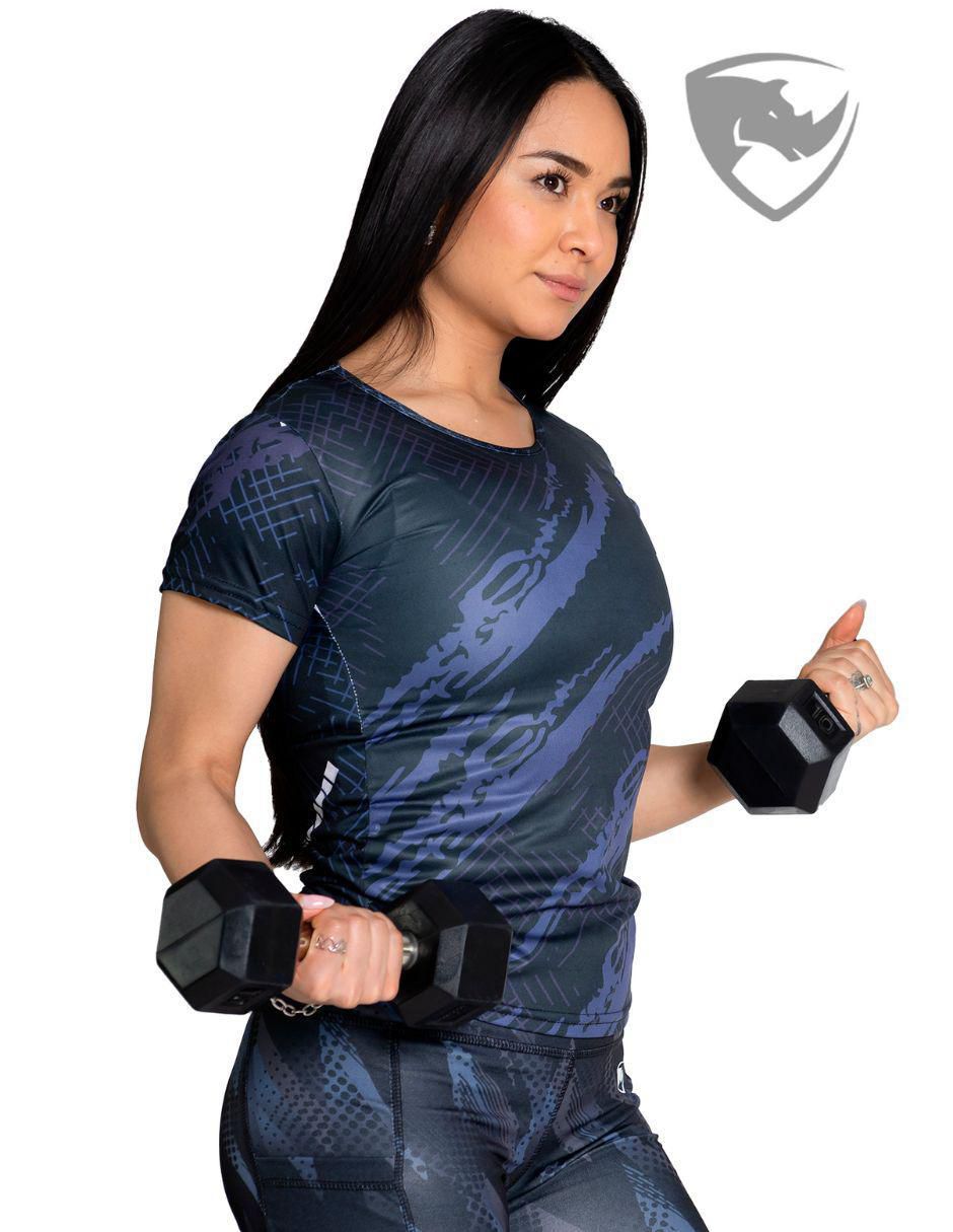 Playera deportiva para entrenamiento de mujer 5