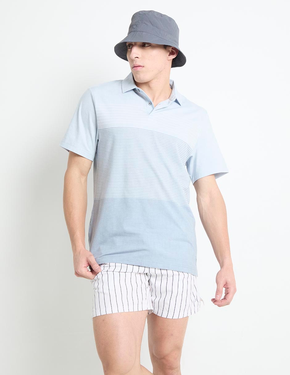 Playera tipo polo para hombre