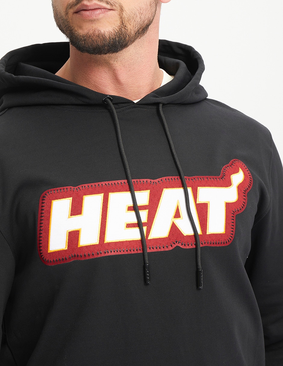 Sudadera con capucha y bolsa Miami Heats para hombre 7