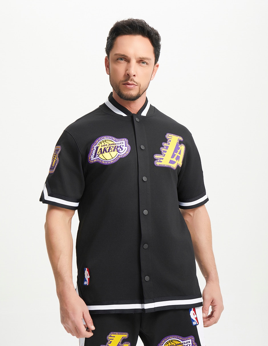 Playera deportiva para básquetbol Los Angeles Lakers para hombre