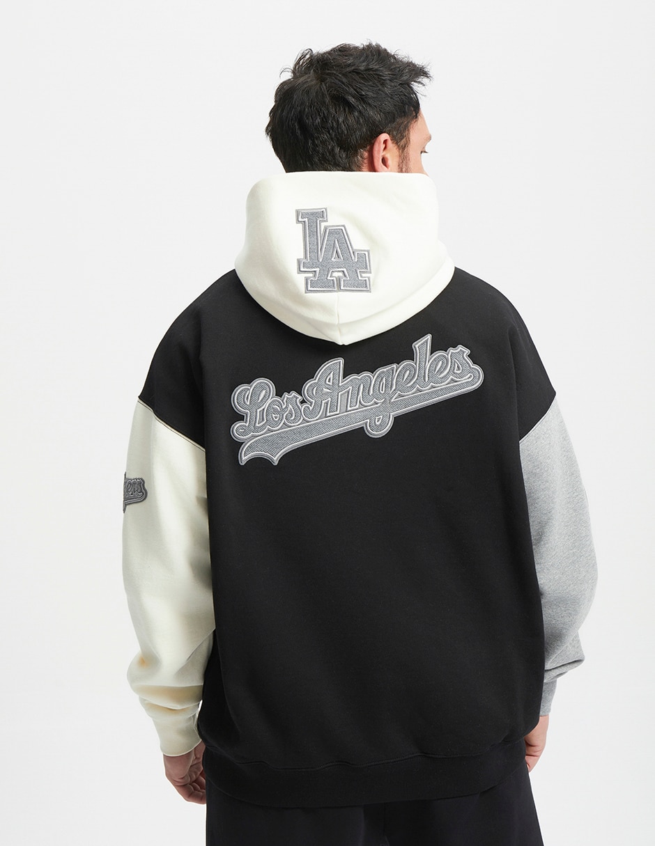 Sudadera con capucha y bolsa Los Angeles Dodgers para hombre 2
