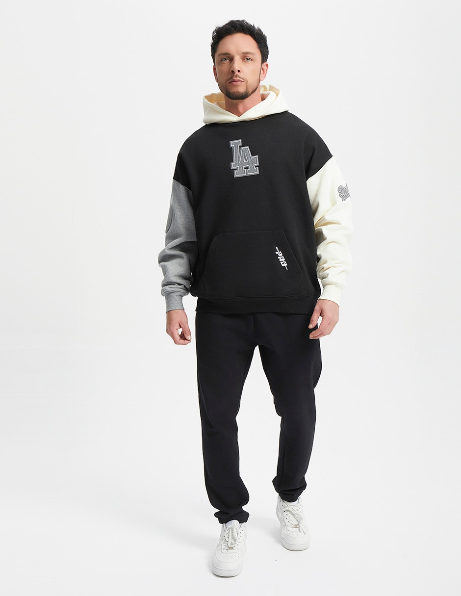 Sudadera con capucha y bolsa Los Angeles Dodgers para hombre 3