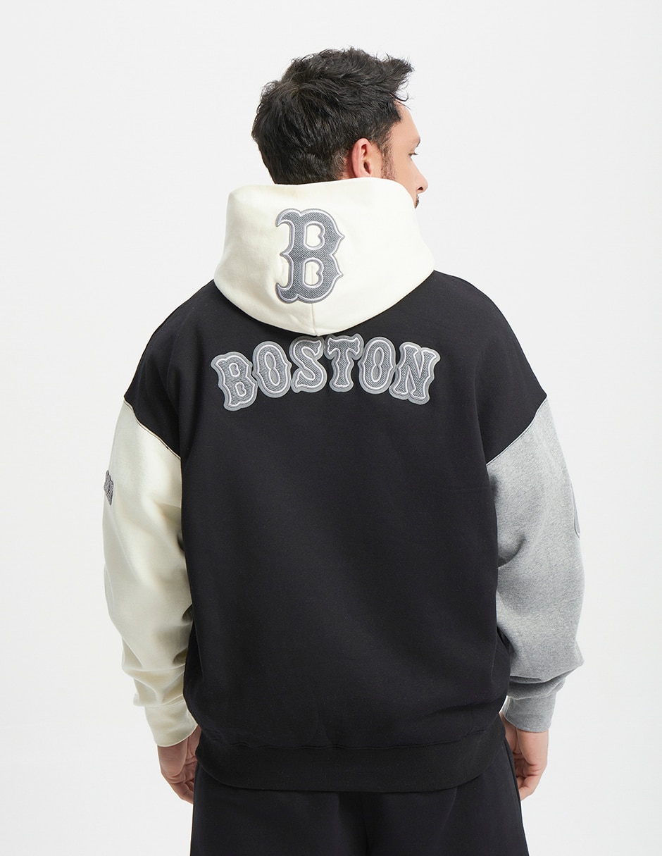 Sudadera con capucha y bolsa Boston Red Sox para hombre 2