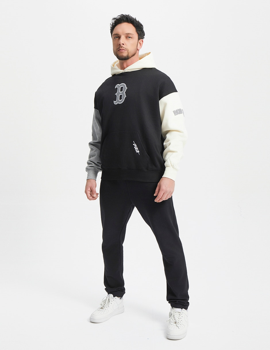Sudadera con capucha y bolsa Boston Red Sox para hombre 3