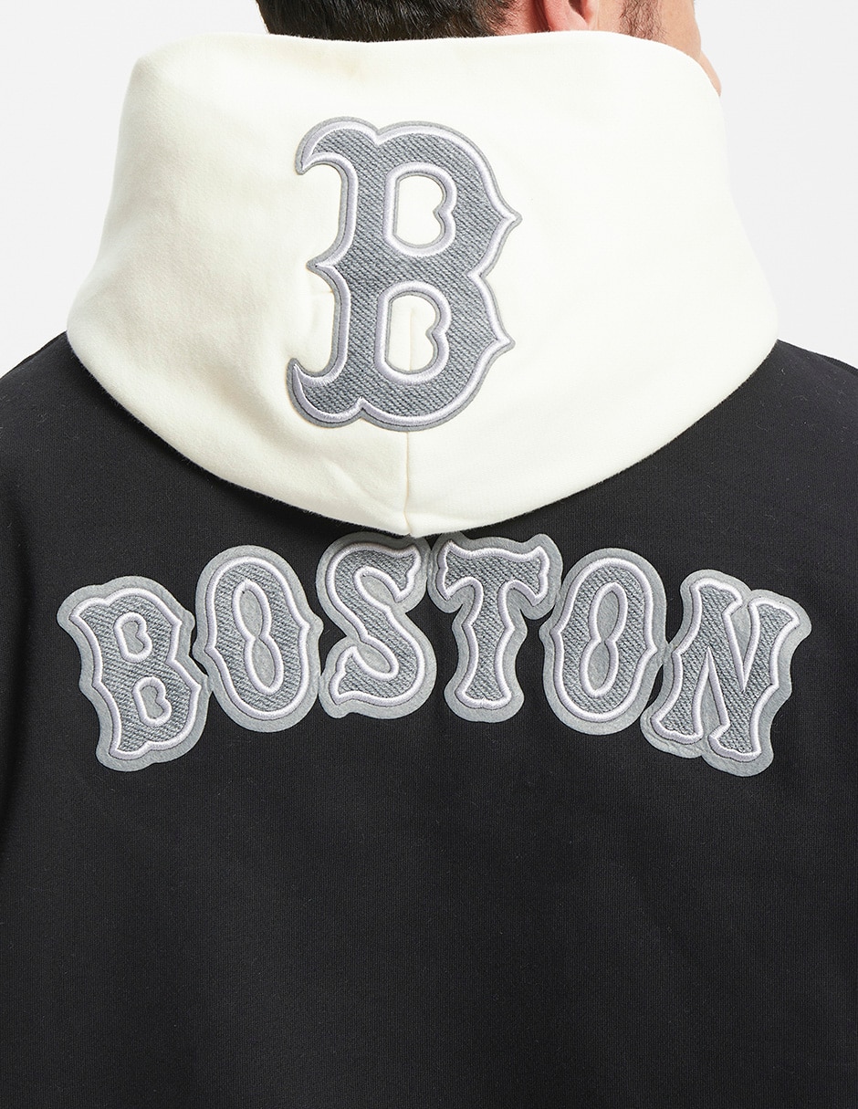 Sudadera con capucha y bolsa Boston Red Sox para hombre 4