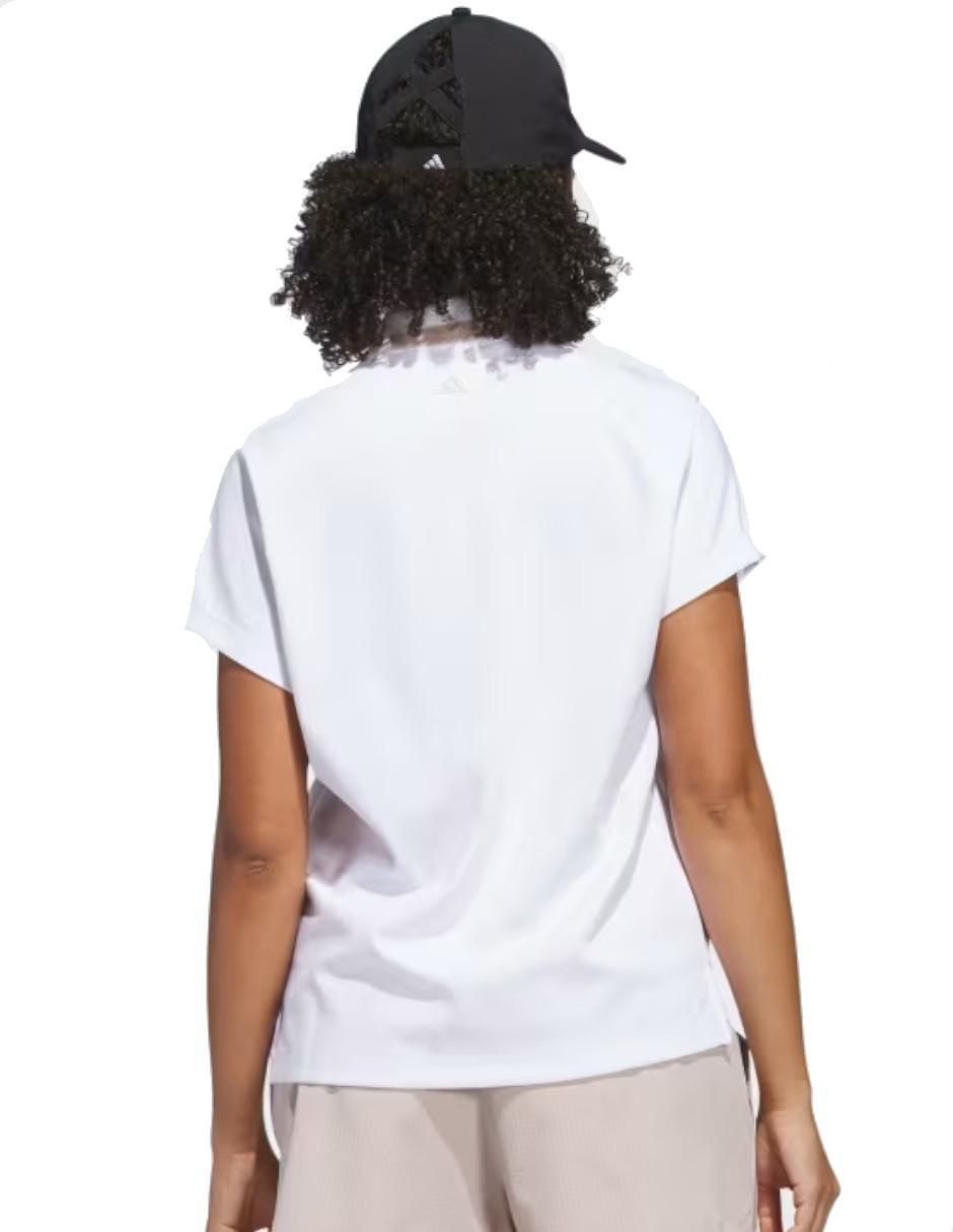 Playera tipo polo golf Adidas Golf para mujer 2