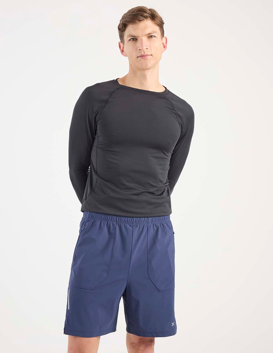 Short bolsa con cierre para entrenamiento hombre