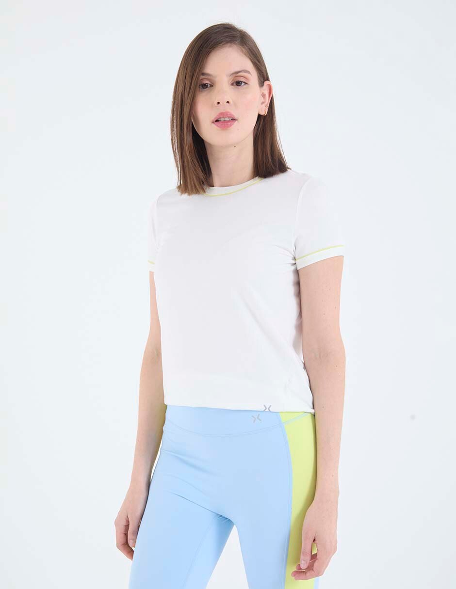 Playera deportiva para entrenamiento de mujer