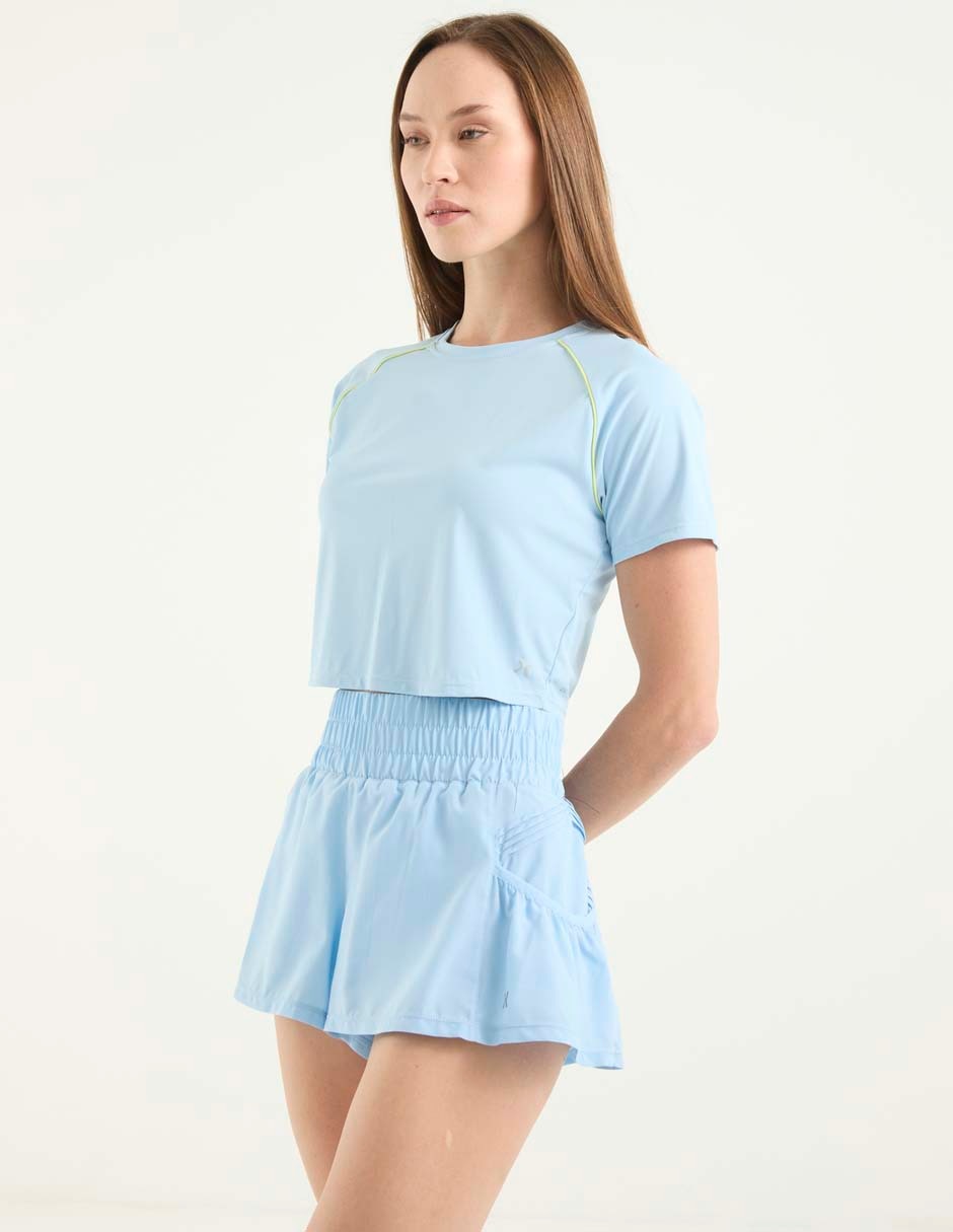 Short con bolsillos para correr mujer 5