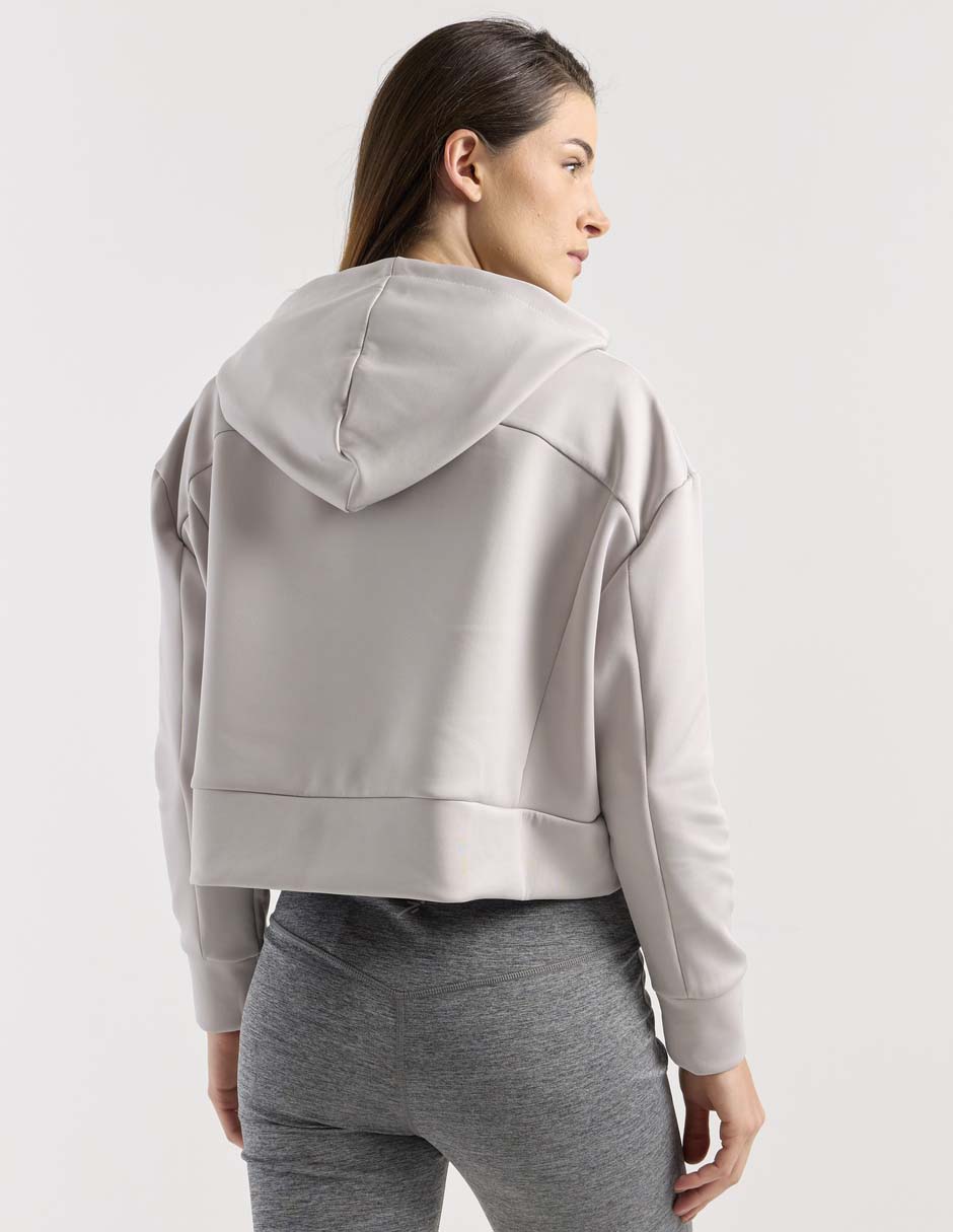 Sudadera con capucha y bolsa para mujer 2