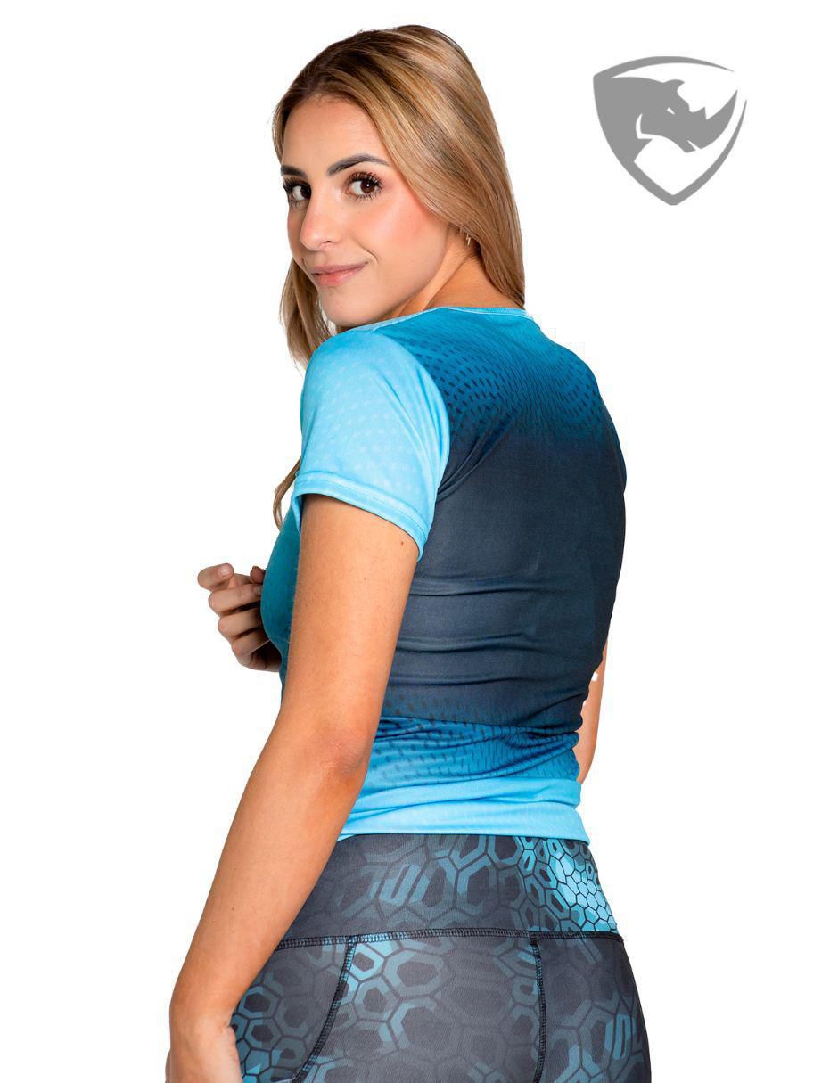Playera deportiva para entrenamiento de mujer 3