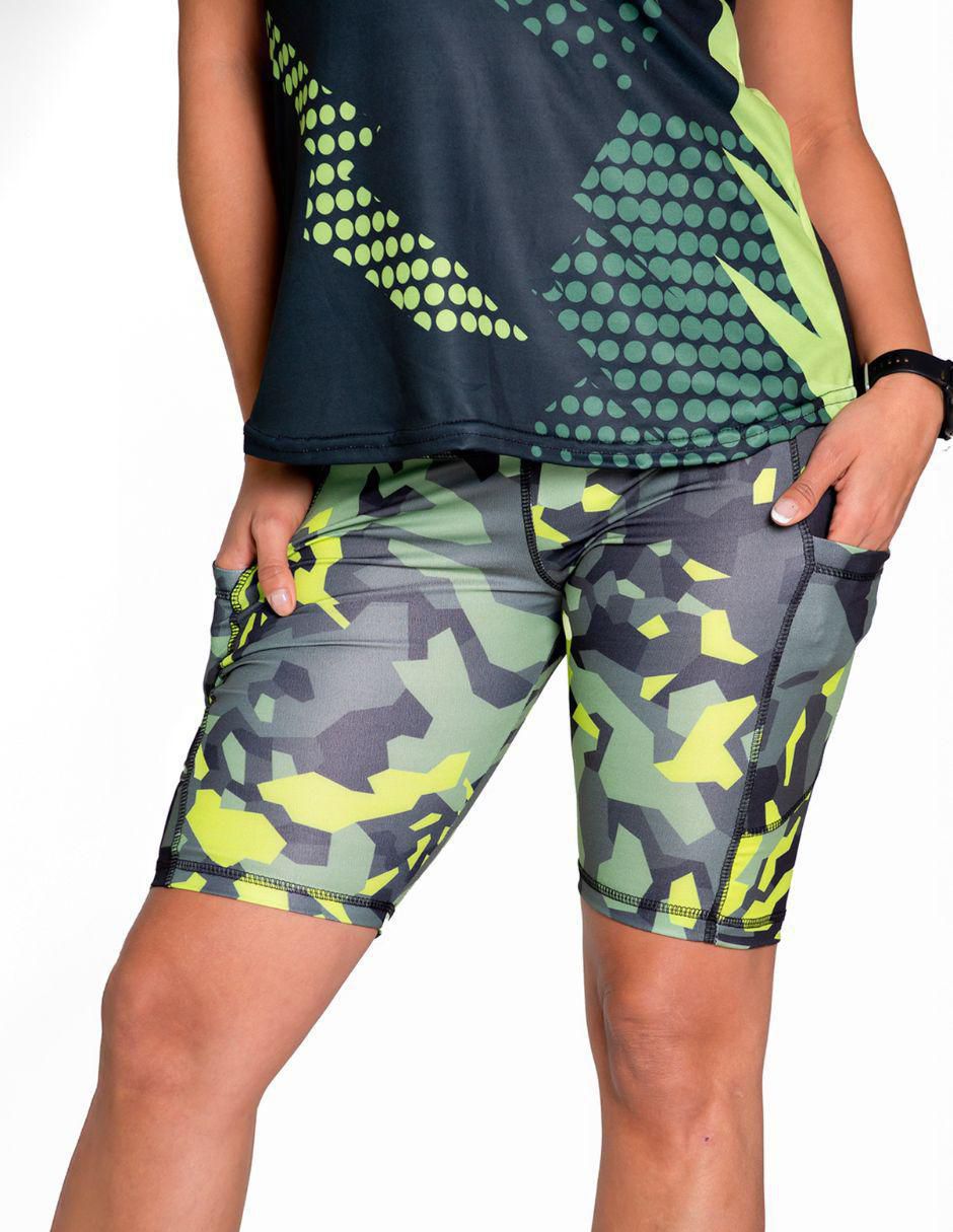 Short con bolsa para entrenamiento mujer 4