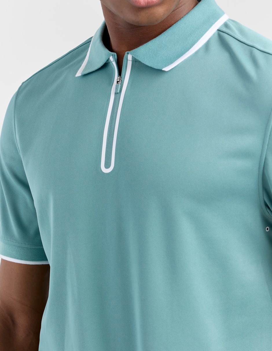 Playera tipo polo ninguna para hombre 4