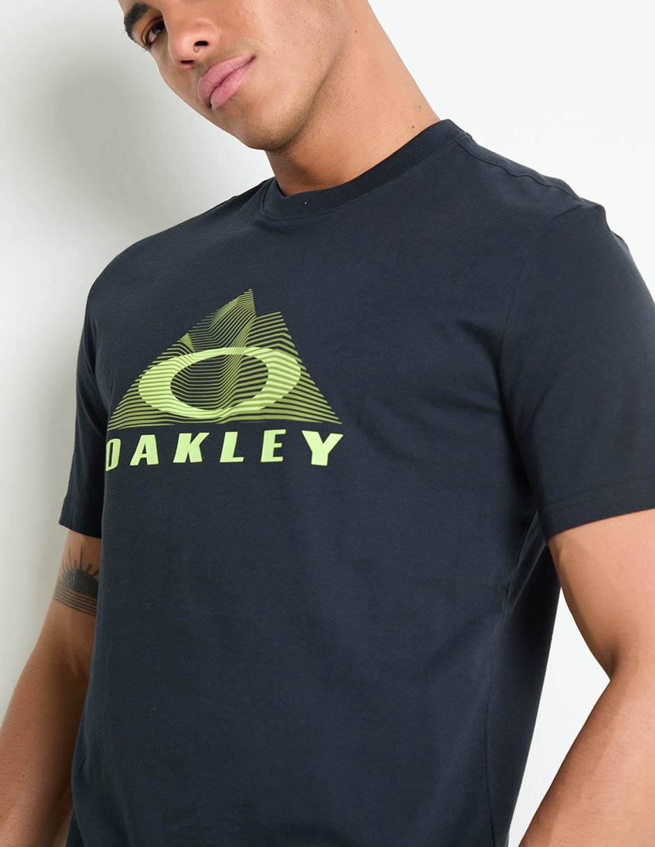PLAYERA OAKLEY HOMBRE SIN E, CH, NEGRO