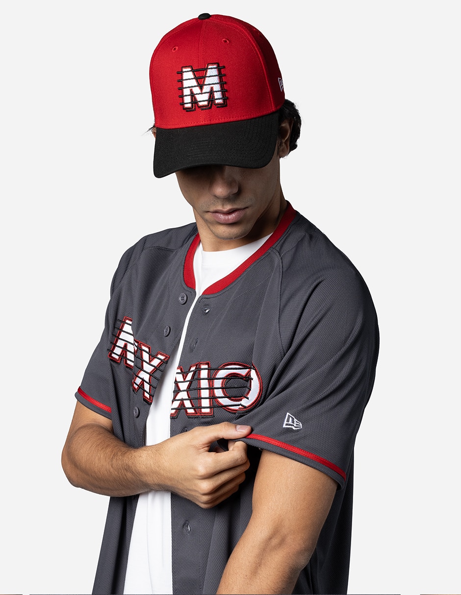 Jersey de Diablos Rojos del México cuarto equipo manga corta   para hombre 2