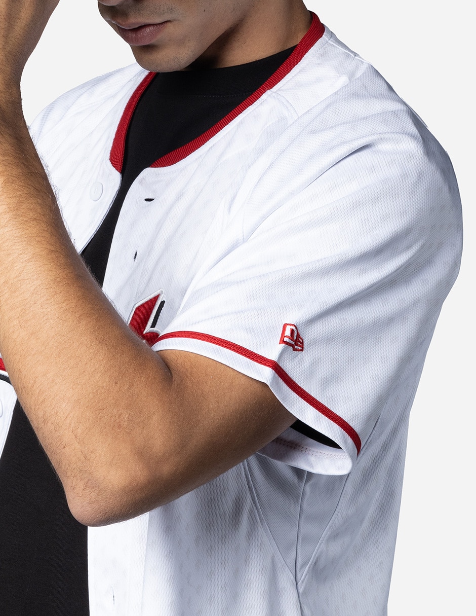Jersey de Diablos Rojos del México local manga corta   para hombre 2