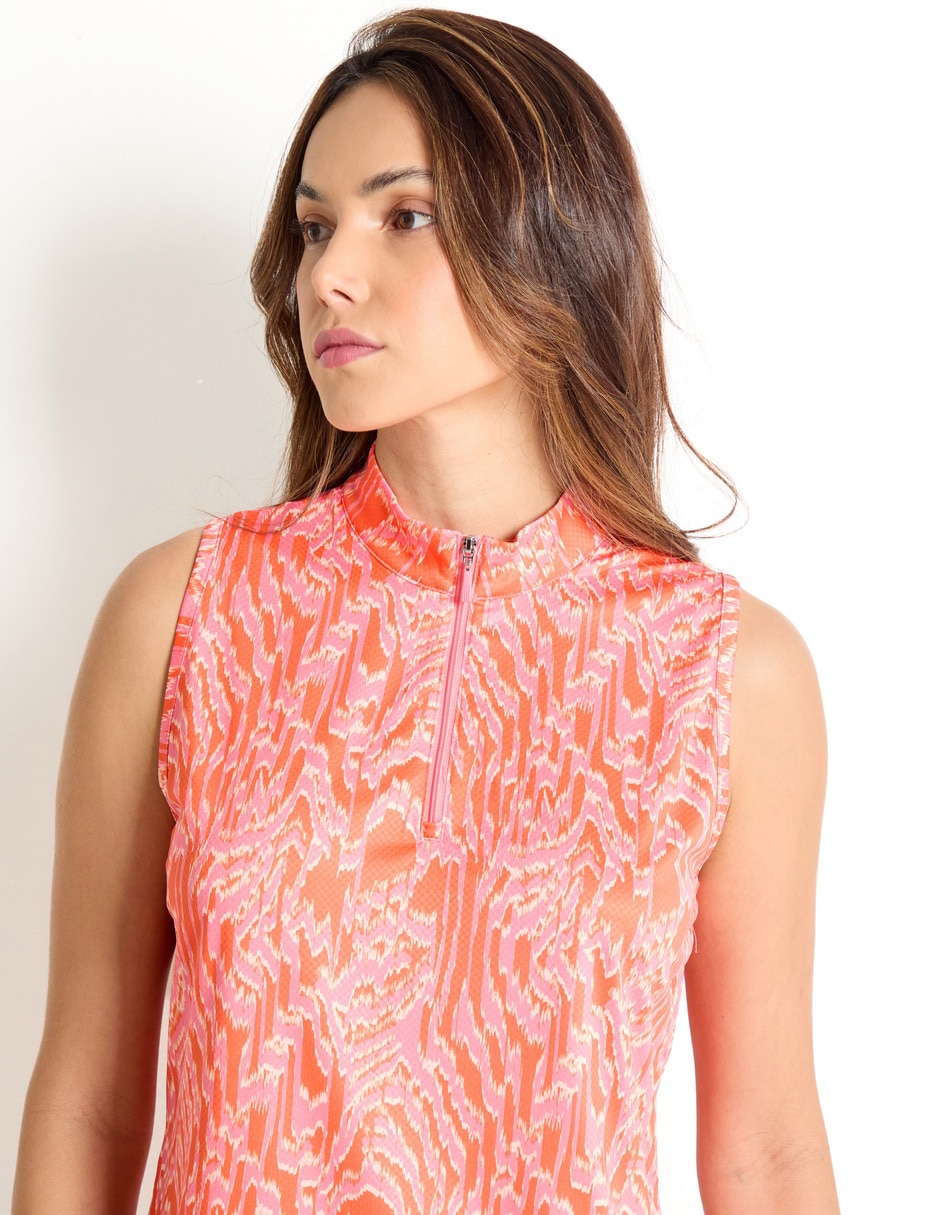 Playera tipo polo para mujer 4