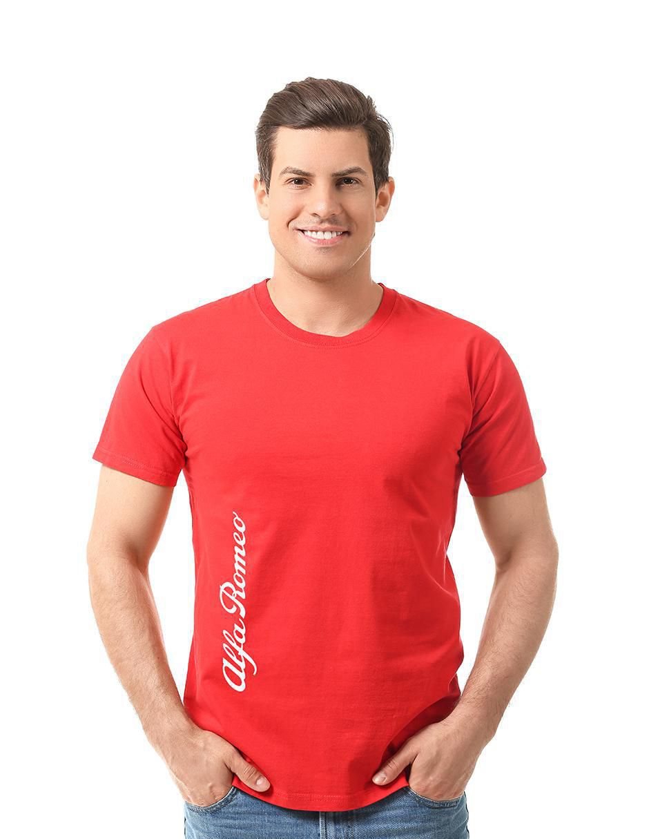 Playera deportiva Alfa Romeo para hombre
