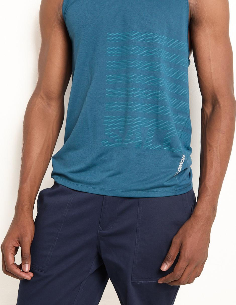 Playera deportiva para correr de hombre
