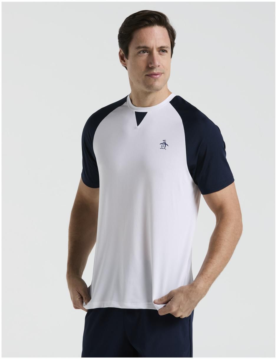 Playera deportiva para tennis de hombre
