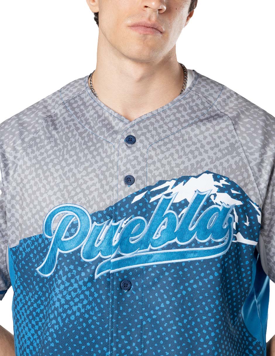 Jersey de Pericos de Puebla cuarto equipo manga corta   para hombre 3
