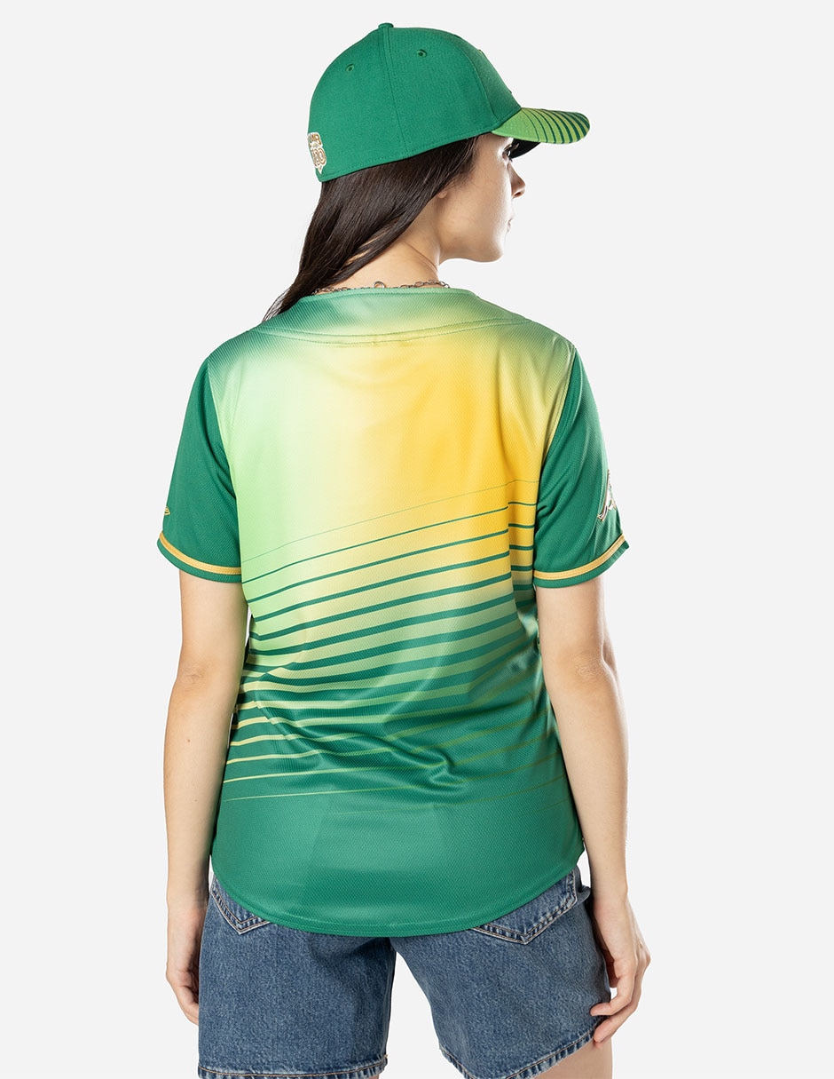 Jersey de Pericos de Puebla visitante manga corta   para mujer 9