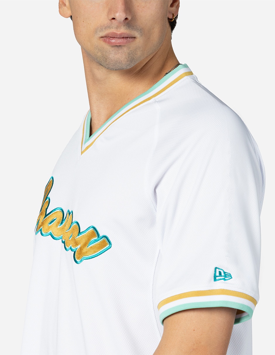 Jersey de Bravos de León local manga corta   para hombre 3
