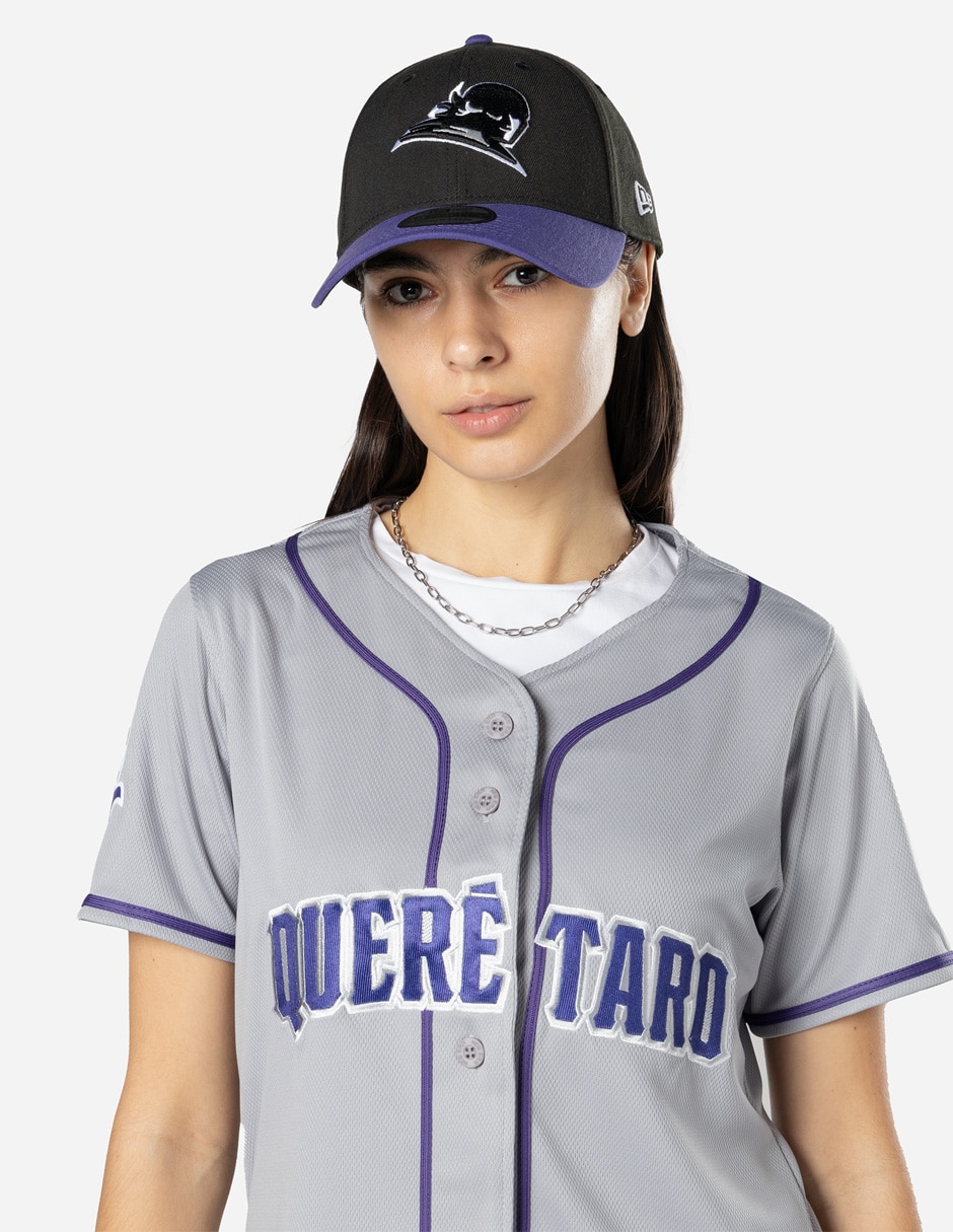 Jersey de Conspiradores de Querétaro visitante manga corta   para mujer 2
