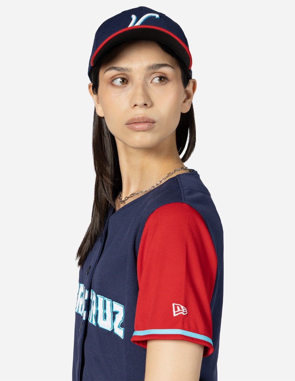 Jersey de El Águila de Veracruz visitante manga corta   para mujer 2