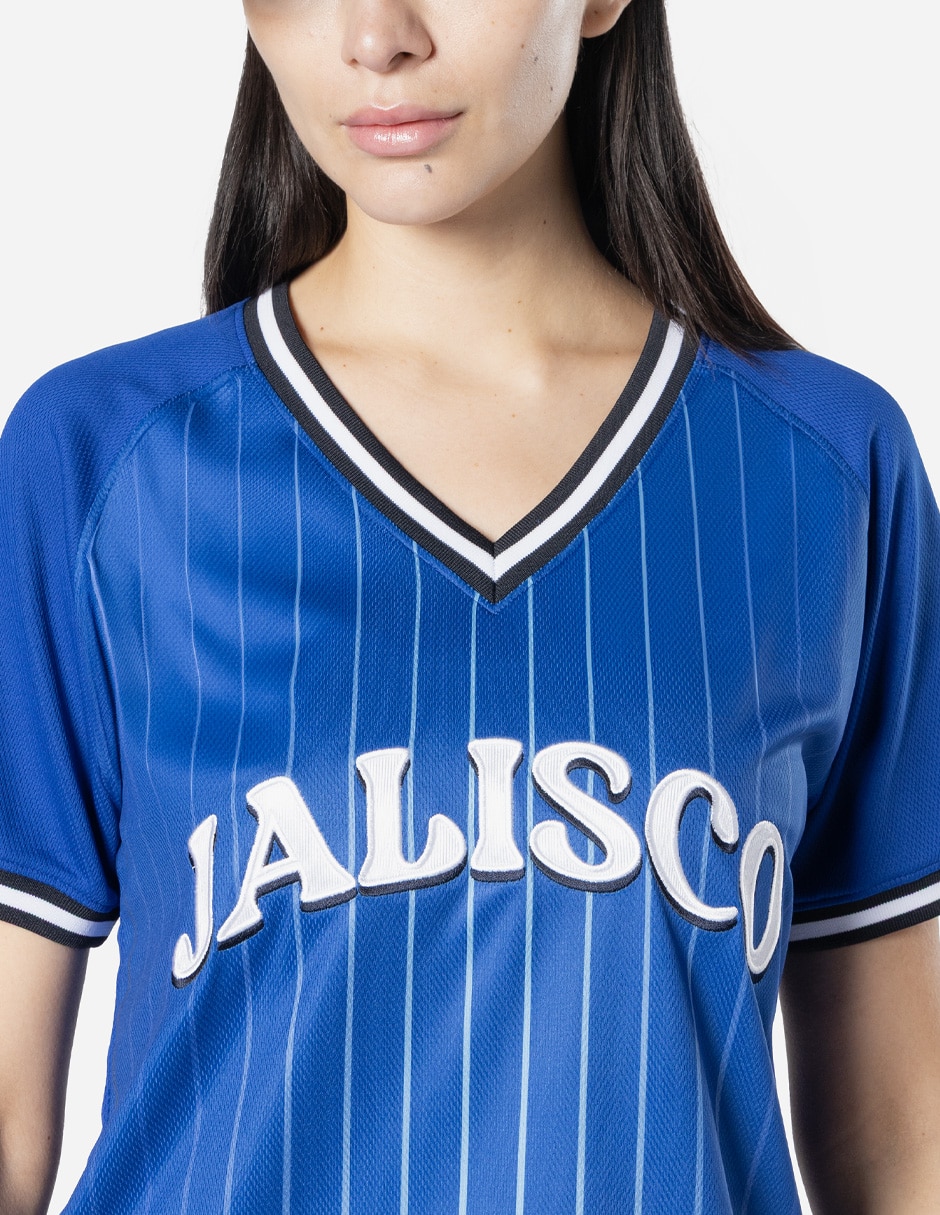Jersey de Charros de Jalisco visitante manga corta   para mujer 2