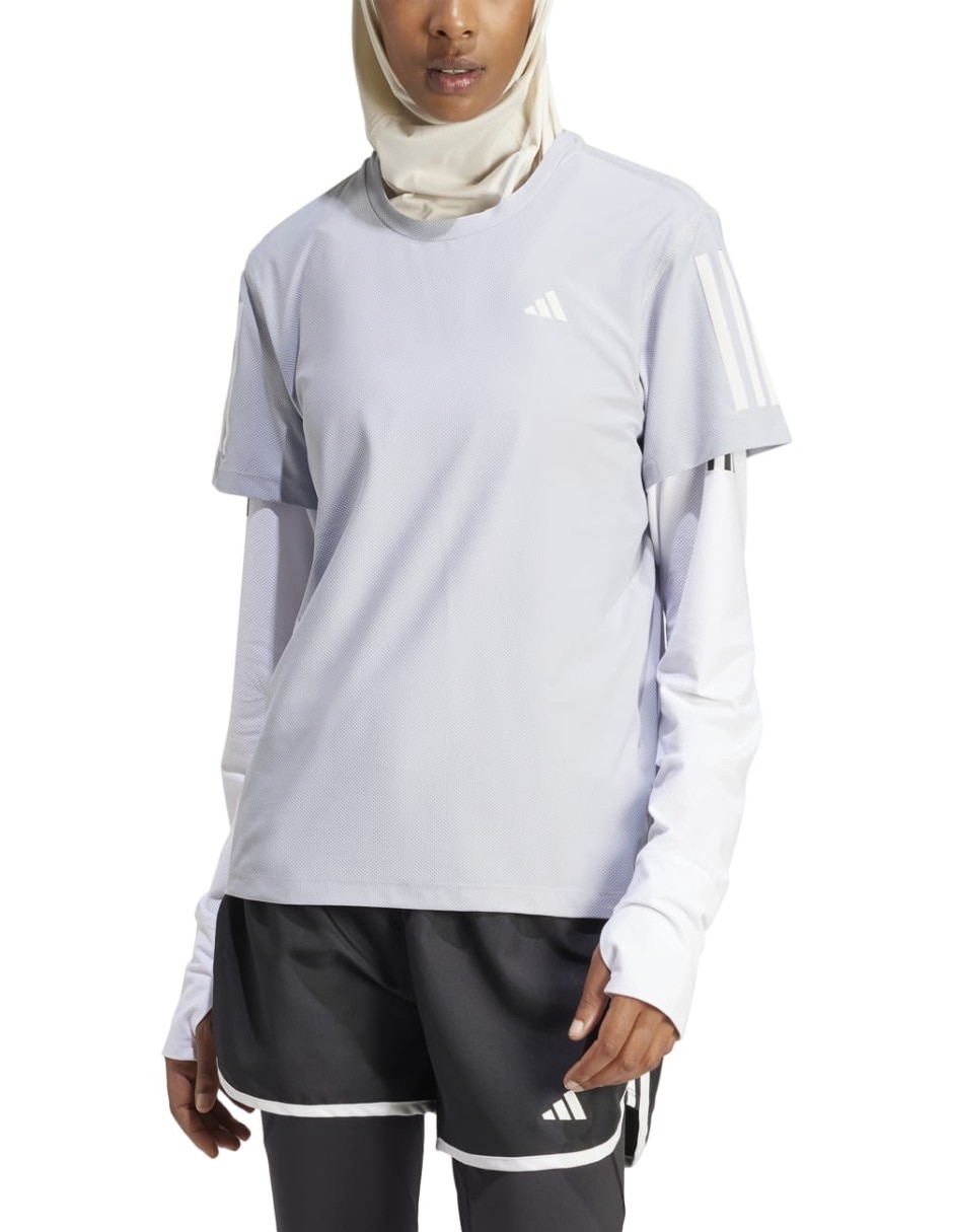 Playera deportiva para correr de mujer 3