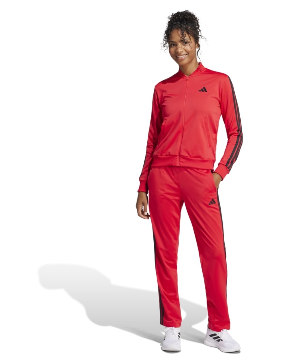 Deportivo Pants Adidas Rojo Mujer Conjunto Pants Adidas Mujer Rojo