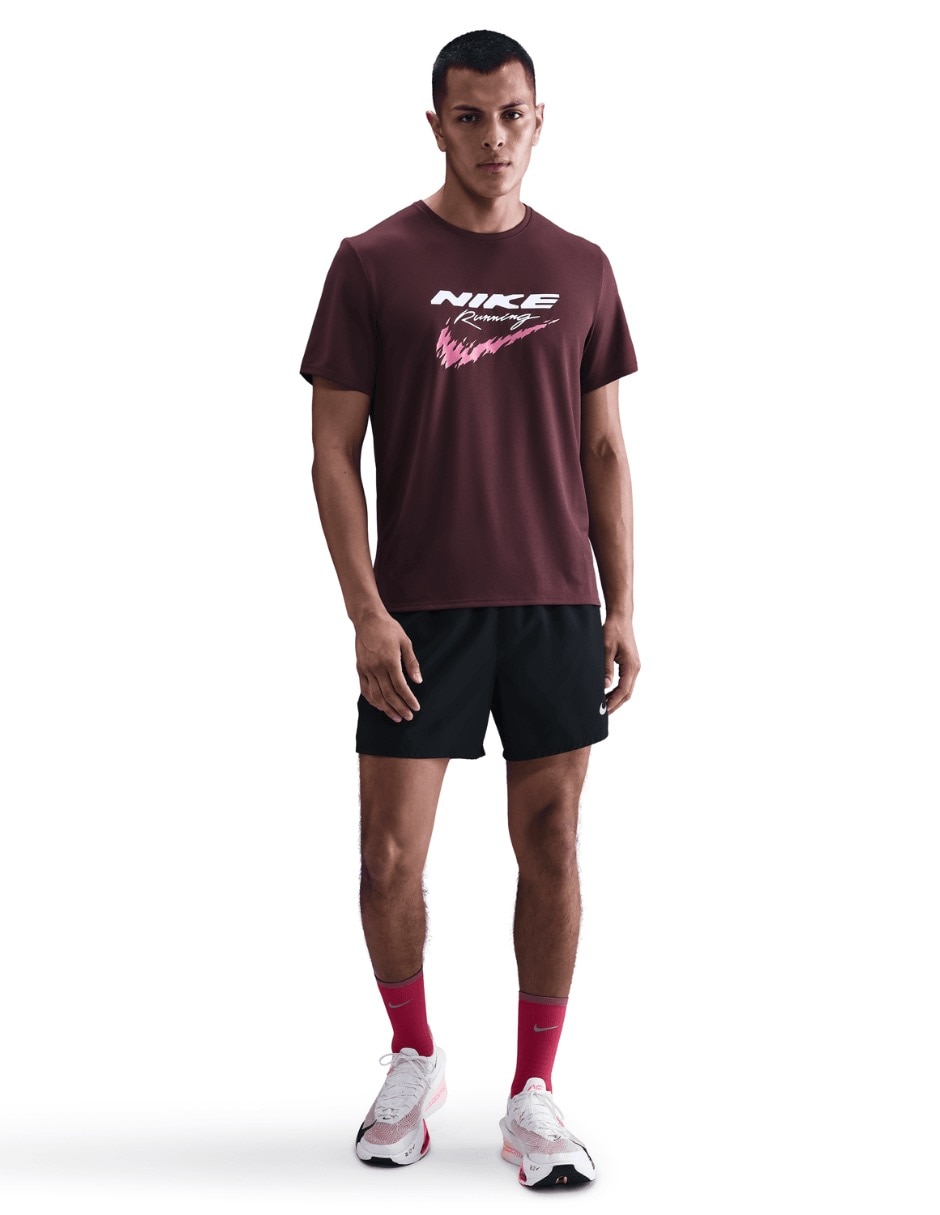 Playera deportiva para correr de hombre