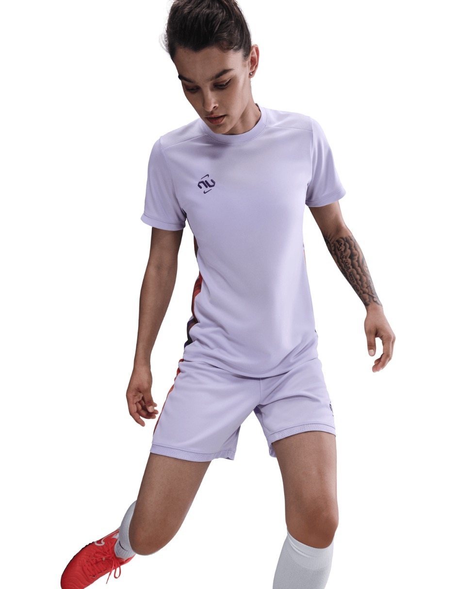 Playera deportiva para fútbol de mujer 5