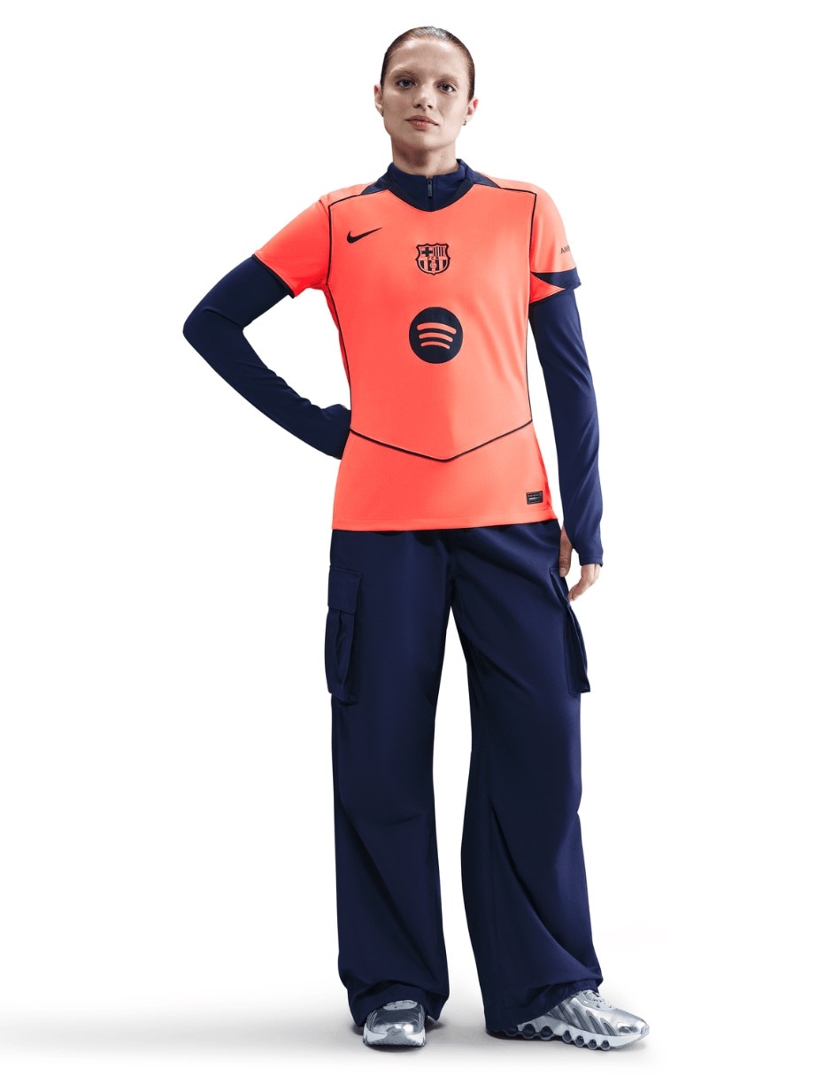 Playera deportiva para fútbol Fútbol Club Barcelona de mujer 4