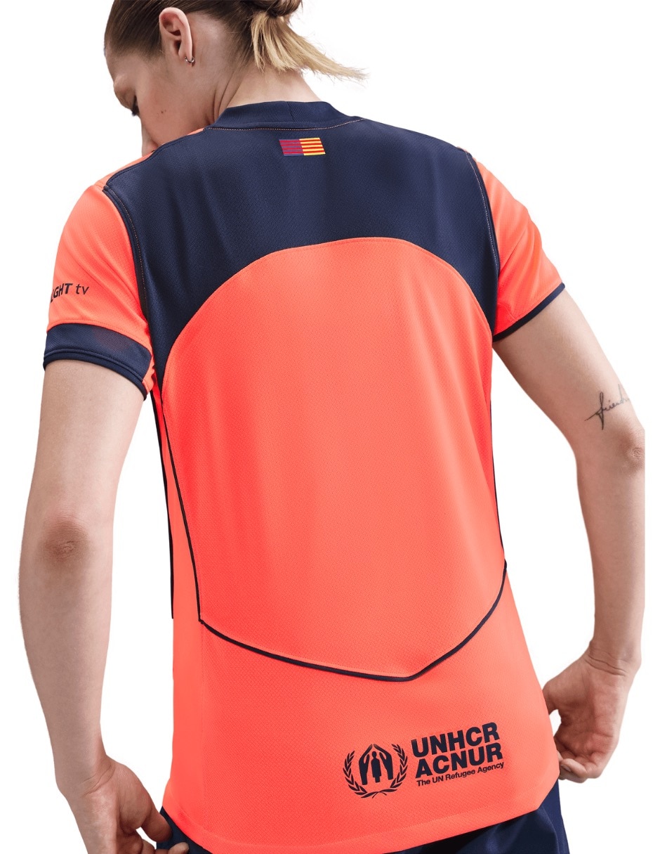 Playera deportiva para fútbol Fútbol Club Barcelona de mujer 7