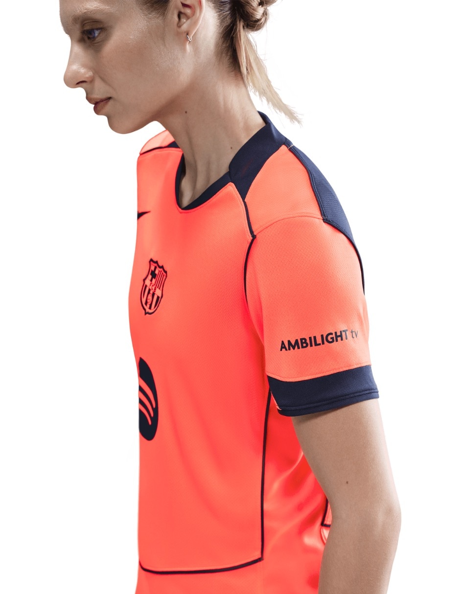 Playera deportiva para fútbol Fútbol Club Barcelona de mujer 9