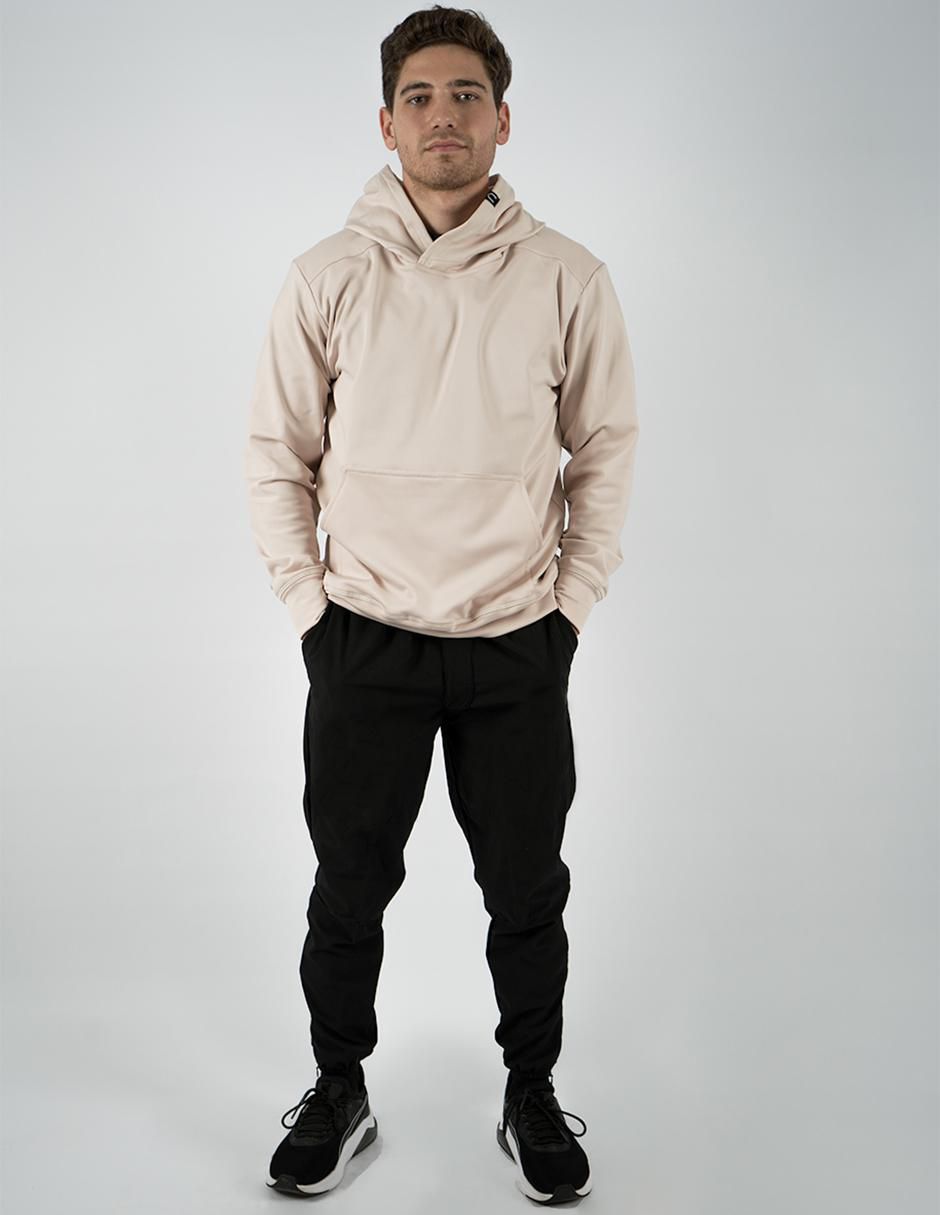 Sudadera ruler con capucha y bolsa para hombre