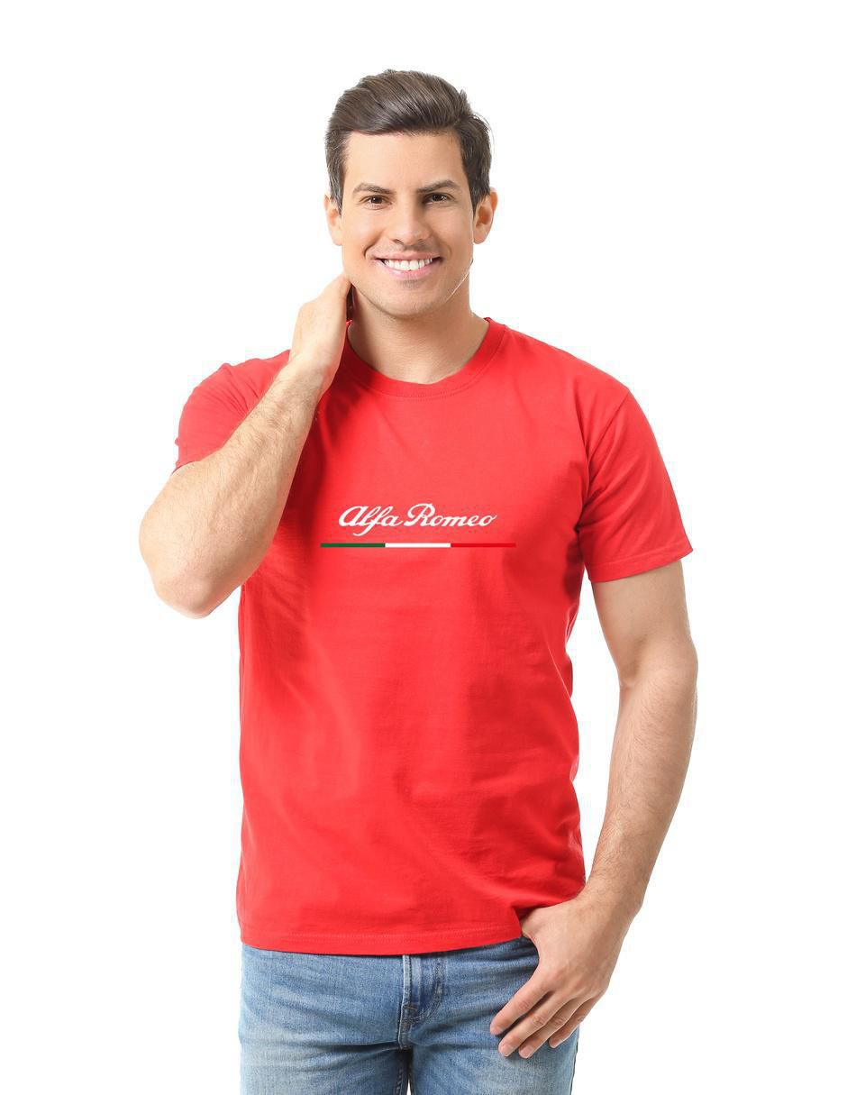Playera deportiva Alfa Romeo para hombre