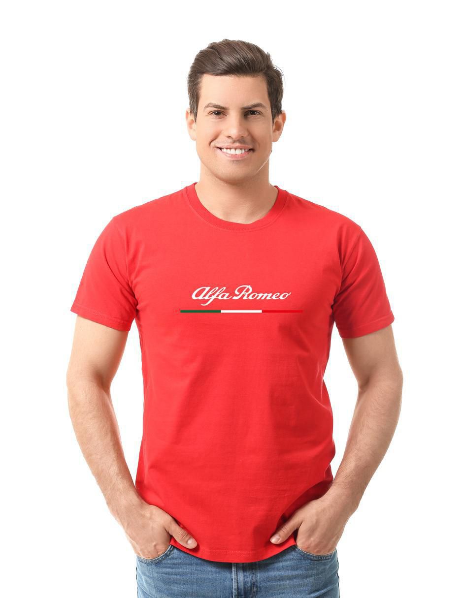 Playera deportiva Alfa Romeo para hombre