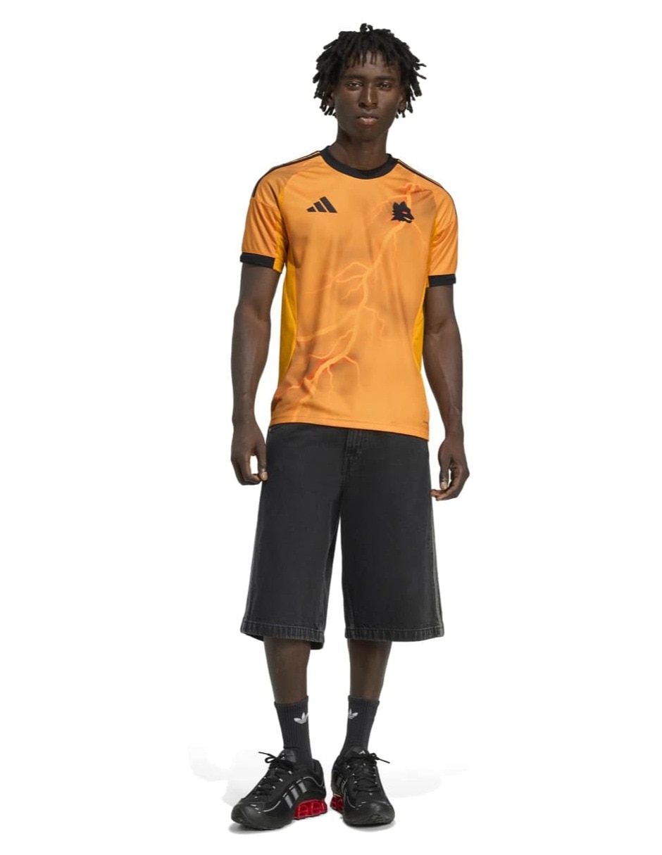 Jersey de A.S Roma visitante manga corta   para hombre 6